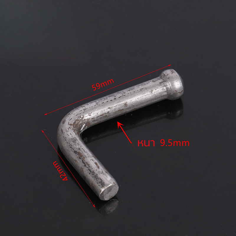 ตะขอเกี่ยวผ้าใบรถบรรทุก ขนาด 9.5mm/12mm ตะขอเหล็กเกาะผ้าใบ แบบเชื่อมติดรถ ดัดแปลงใช้งานอเนกประสงค์