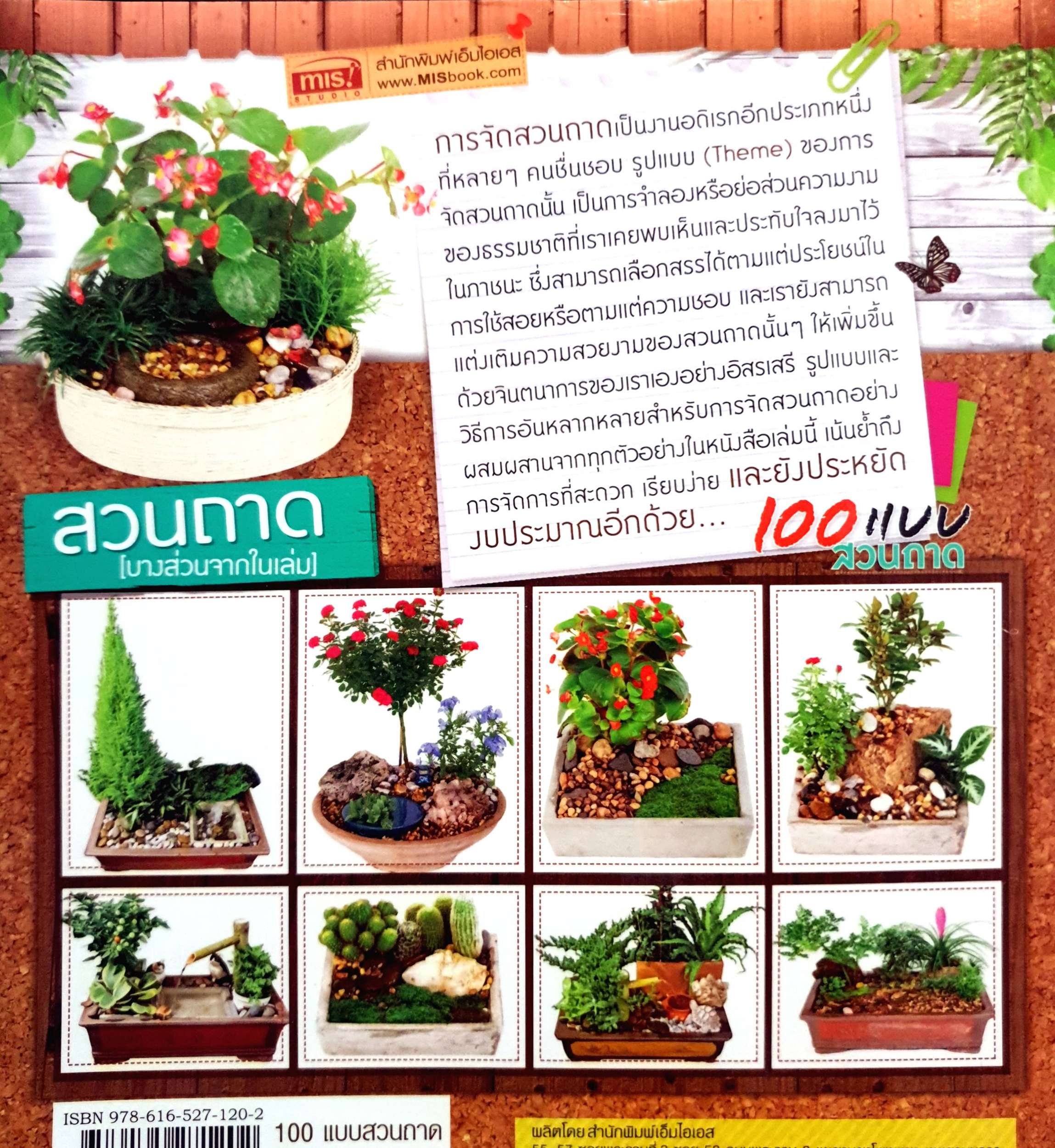 100 แบบสวนถาด