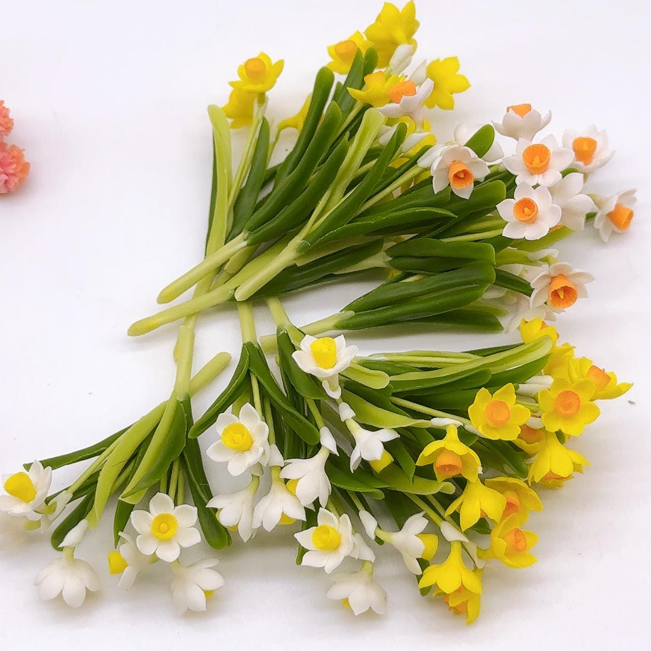 5 ช่อ ดอกไม้จิ๋ว แดฟฟอดิว ดอกธารารัตน์ แบบไม่มีกระถาง