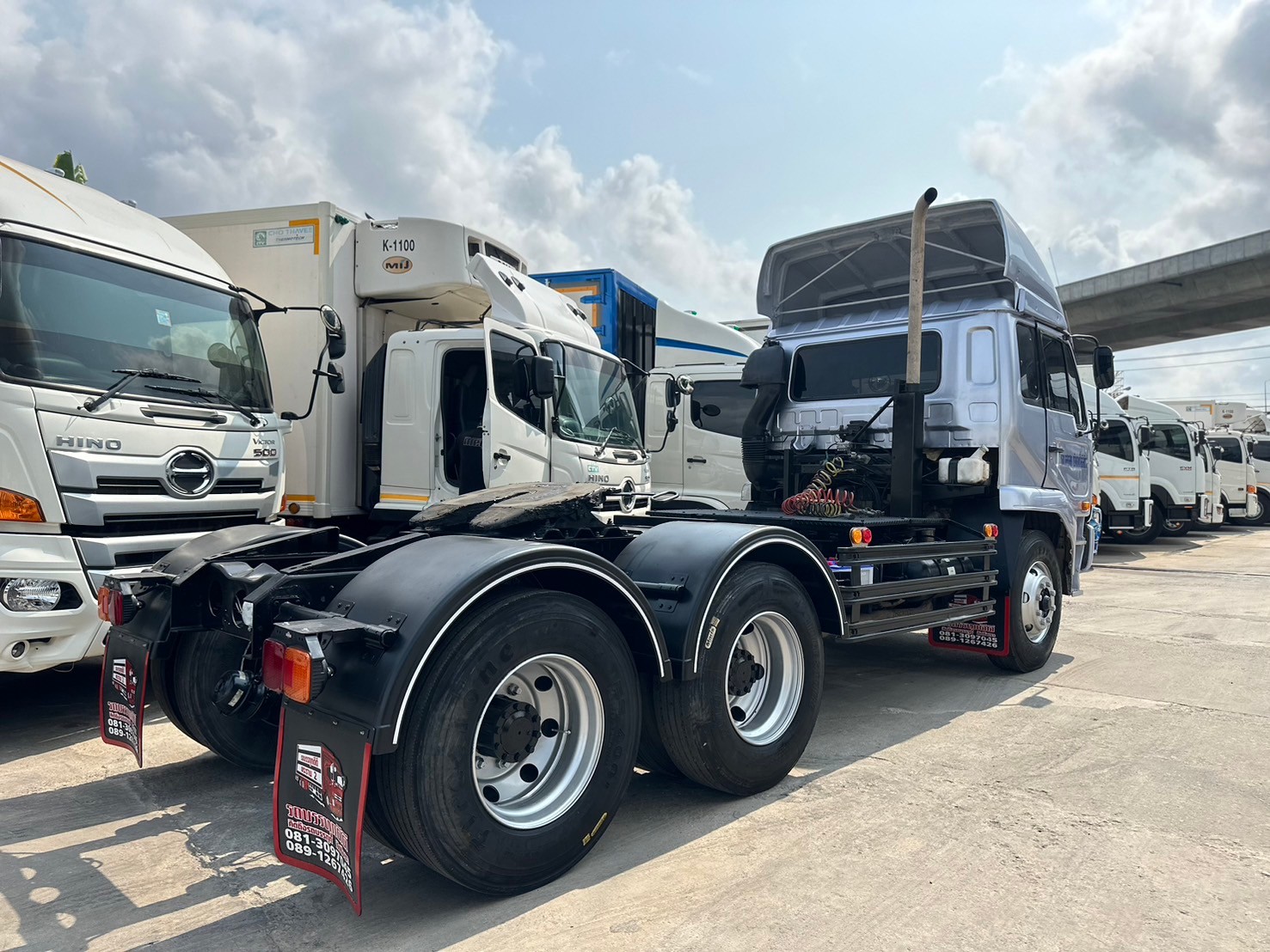 10ล้อหัวลากนิสสันยูดี 320 แรงม้าปี46-47 เก็บงานยางใหม่10เส้นพร้อมใช้งาน690000จัดได้700,000ครับ