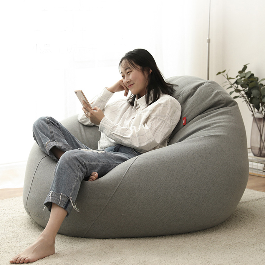 เก้าอี้เม็ดโฟม เก้าอี้ bean bag โซฟาเม็ดโฟม เบาะนั่งเม็ดโฟม ที่นั่งเม็ดโฟม โซฟานั่งพื้น โซฟานั่งเล่น โซฟานั่งสบาย เบาะเม็ดโฟม รุ่น HC-023