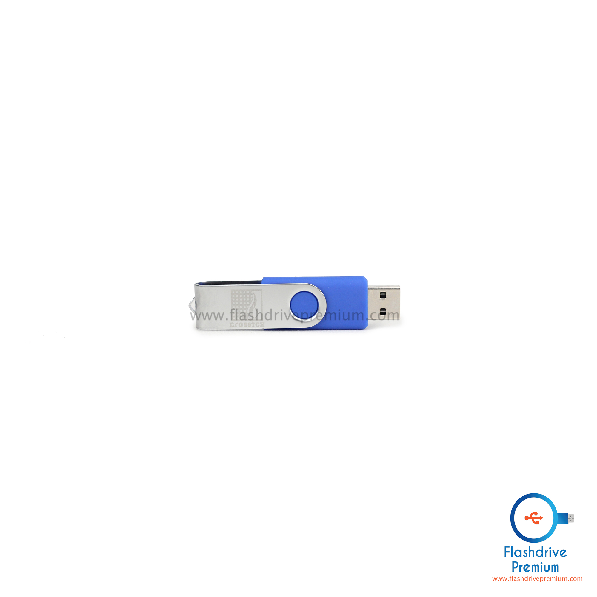 แฟลชไดร์ฟพลาสติก ฝาหมุน (USB Premium)