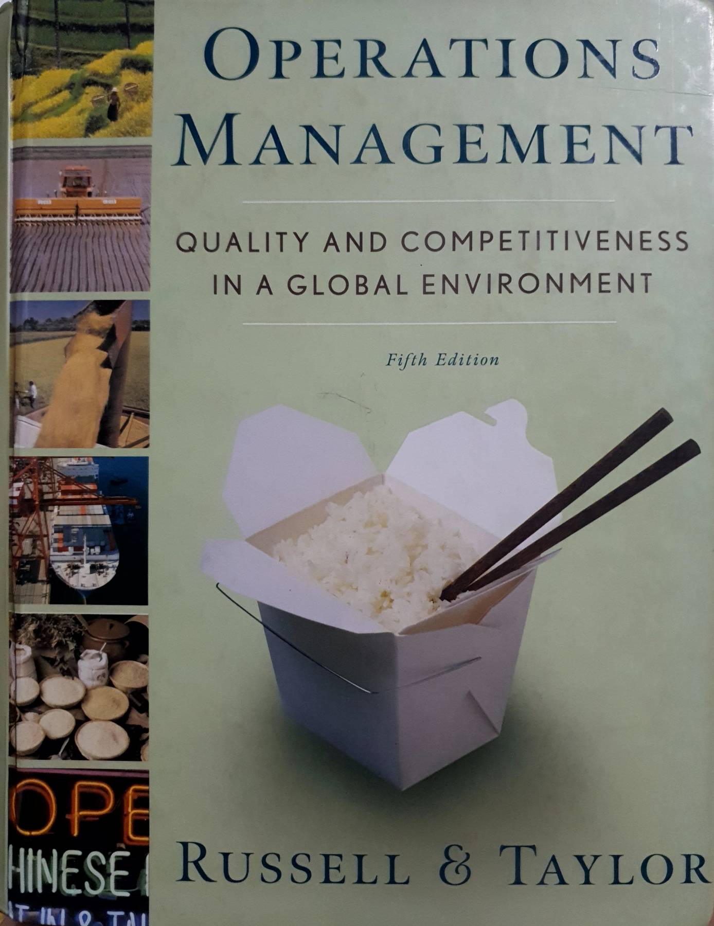 Operations Management: Quality and Competitiveness in a Global Environment (Hardcover)