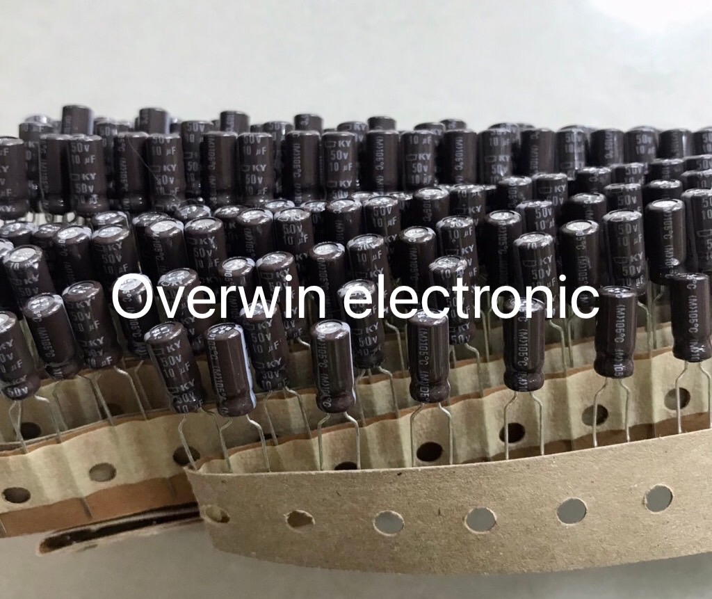 10UF 50V NCC DIP 5*11 (1ชุดมี10ชิ้น)