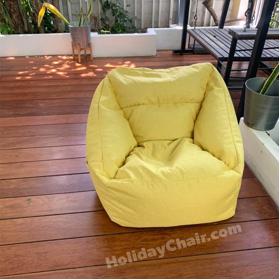 เก้าอี้นั่งเล่น เบาะนั่งเม็ดโฟม เก้าอี้บีนแบ็ก เก้าอี้เม็ดโฟม bean bag บีนแบค เบาะเม็ดโฟม บีนแบ็ก เก้าอี้ญี่ปุ่น HC-064