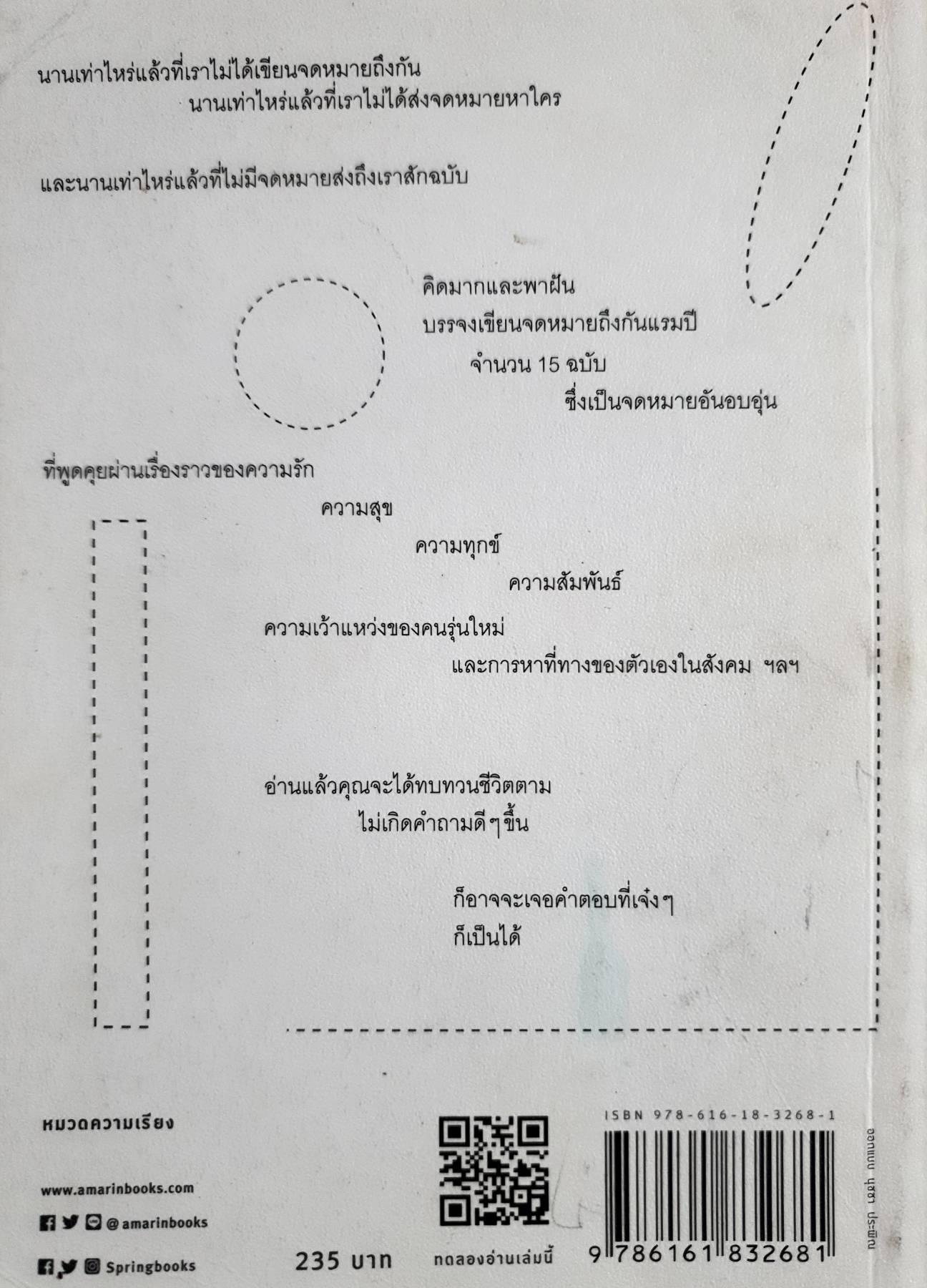 DEAR YOU ถึงคุณ, ด้วยความคิดถึง ผู้เขียน: คิดมากxพาฝัน