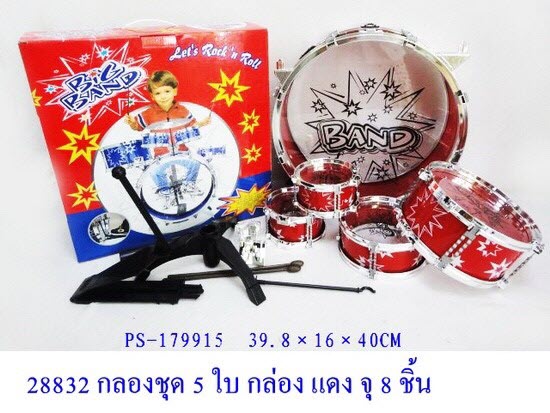 กลองชุด 5ใบ