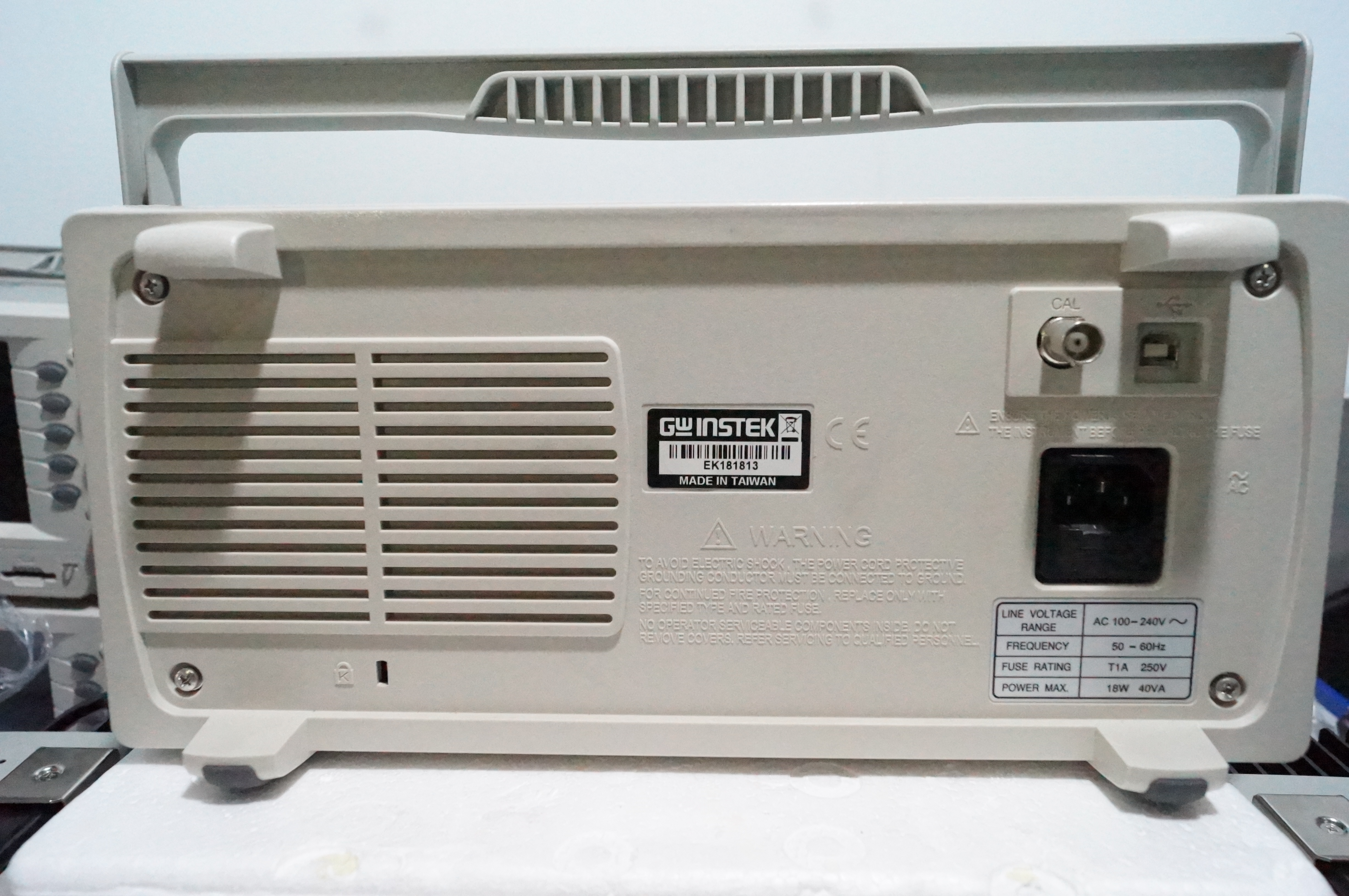 Ossilloscope GW Instek GDS-1102A 100Mhz