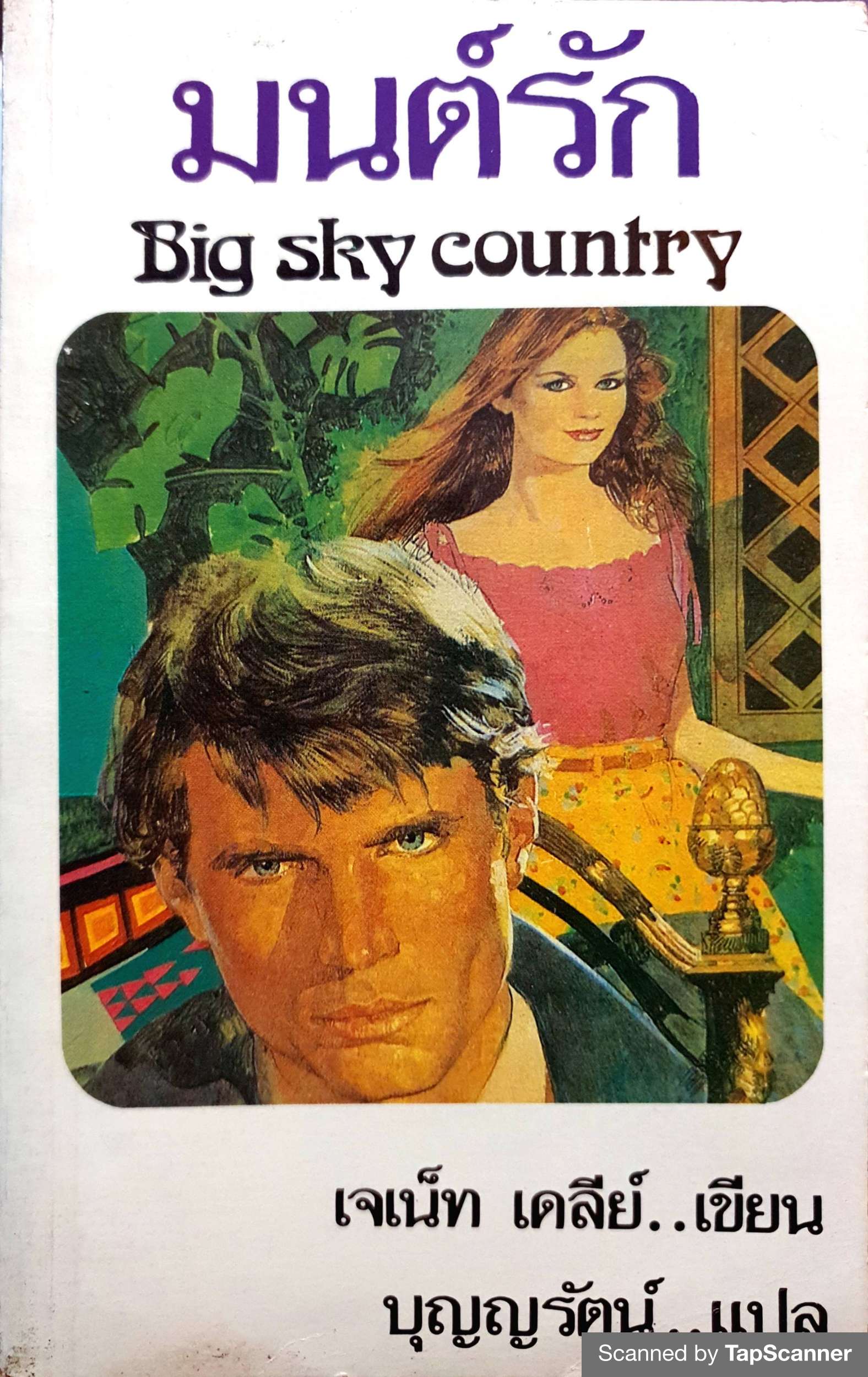 มนต์รัก Big Sky Country / เจเน็ท เดลีย์ เขียน พิมพ์ปี 2528