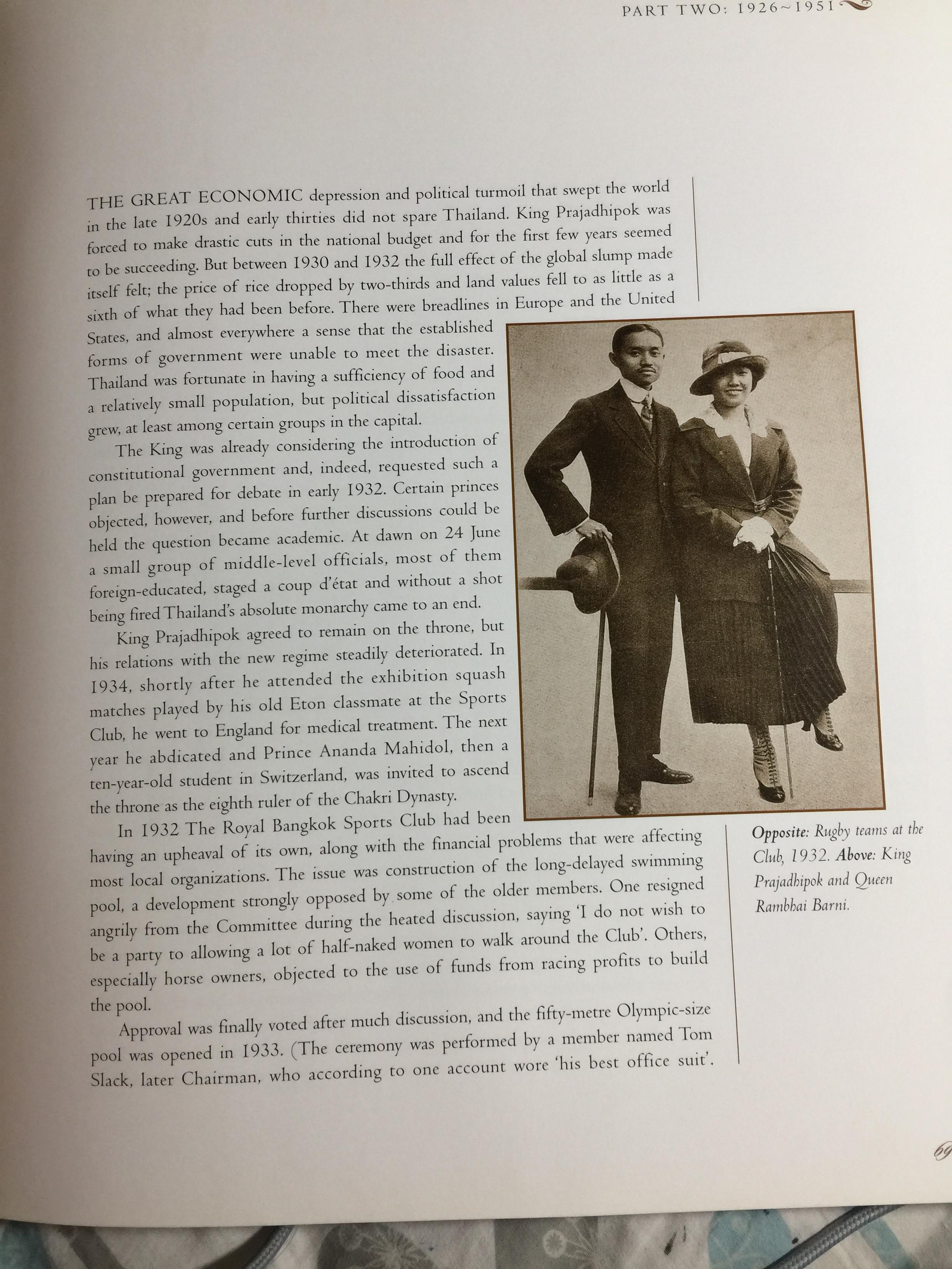 Celebrating 100 Years The Royal Bangkok Sports Club