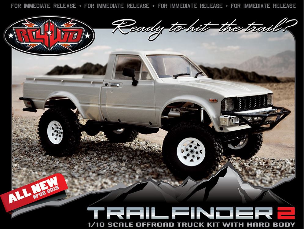 RC4WD TRAIL FINDER 2 TRUCK W/MOJAVE II BODY SET [ KIT ]