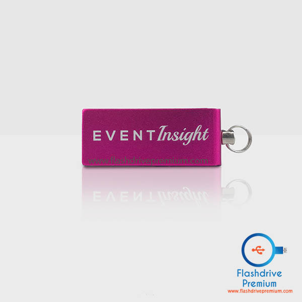 แฟลชไดร์ฟมินิ พร้อมสร้อย (Mini Metal USB Flash Drive)