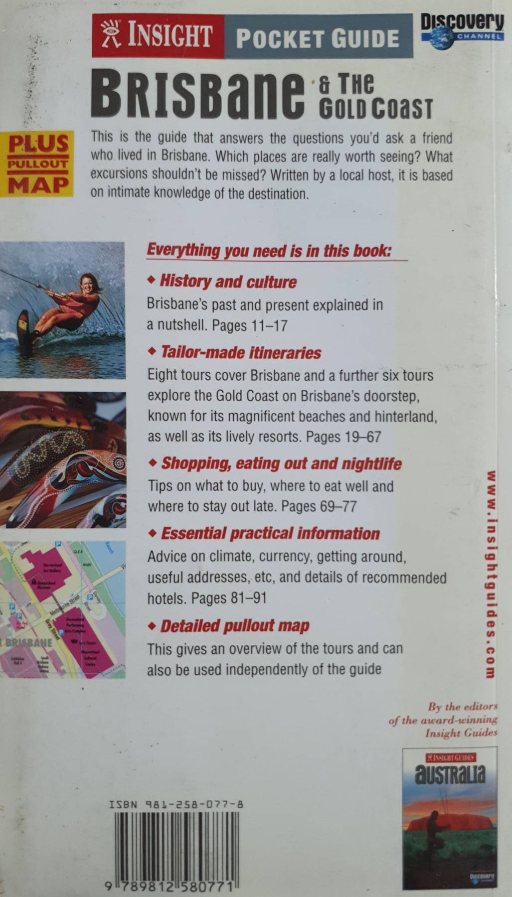 Brisbane and the Gold Coast Insight Pocket Guide by Apa Paperback