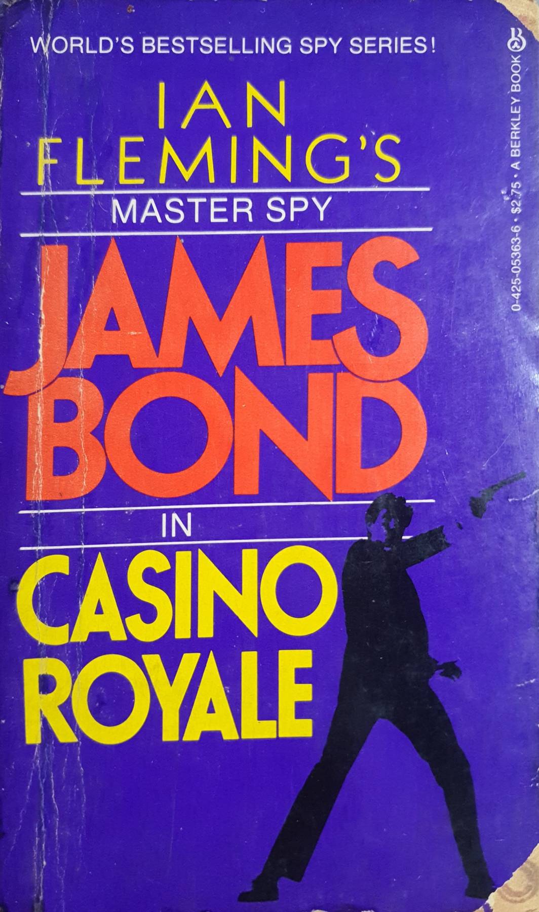 Ian Fleming’s Master Spy James Bond Casino Royale Charter 1987 Paperback Book
