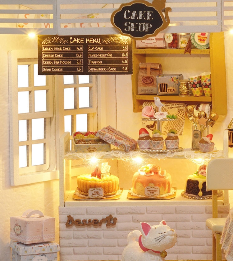 โมเดลจำลองร้านเบเกอรี่จิ๋ว งานDIY ชุด Bakery of the world lover สำหรับนักสะสมโมเดลและเป็นของขวัญชิ้นพิเศษ
