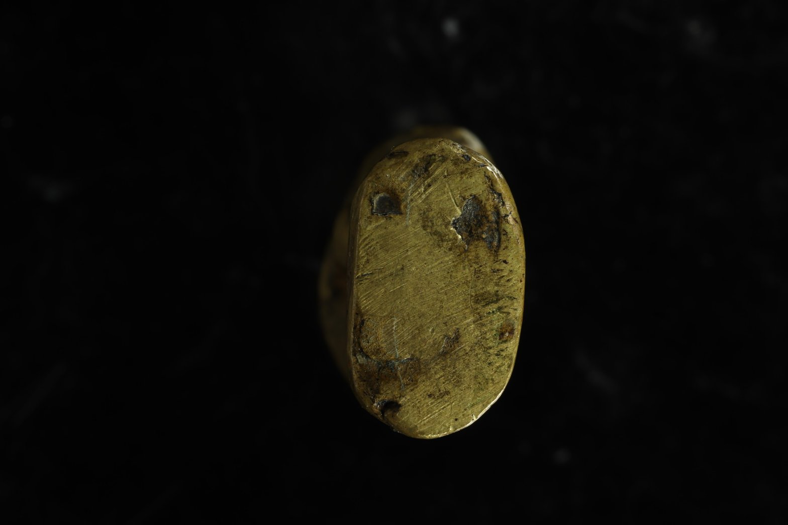 รูปหล่อกัณหาชาลี รุ่นแรก หลวงพ่อคล้อย วัดบางไกรนอก เนื้อทองผสม ปี 2491 จ.นนทบุรี พิมพ์สามขา (นิยม)