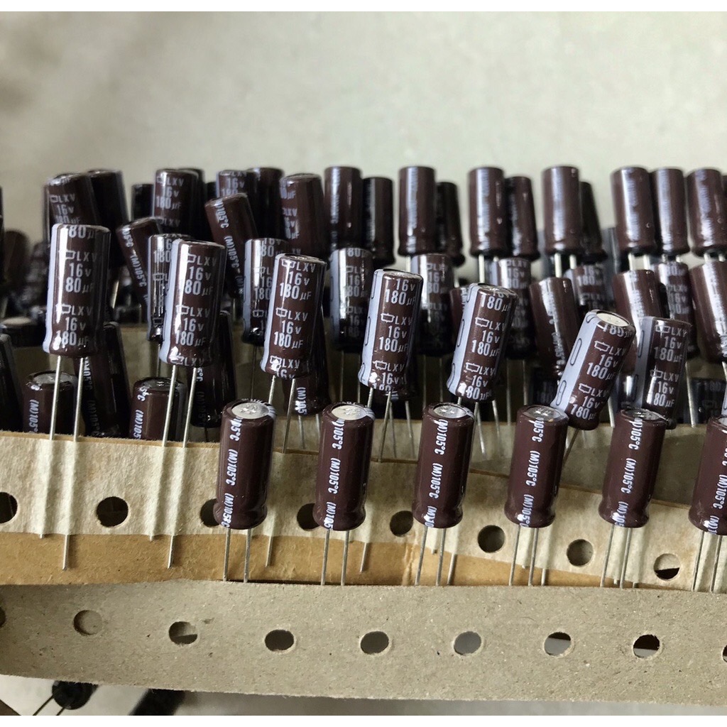 180UF 16V LXV (1ชุด10ตัว)