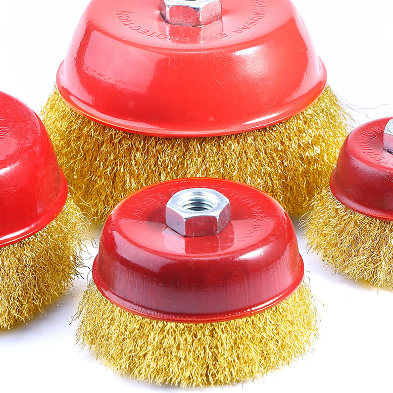 แปรงลวดรูปถ้วยขัดเหล็ก Kingsman 3"xM10x1.5(75mm) [ขายปลีก/ส่ง ราคาถูก]