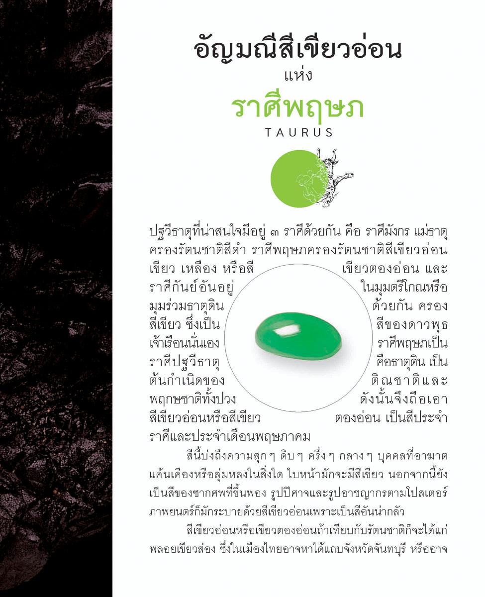 อัญมณีกับ ๑๒ ราศี