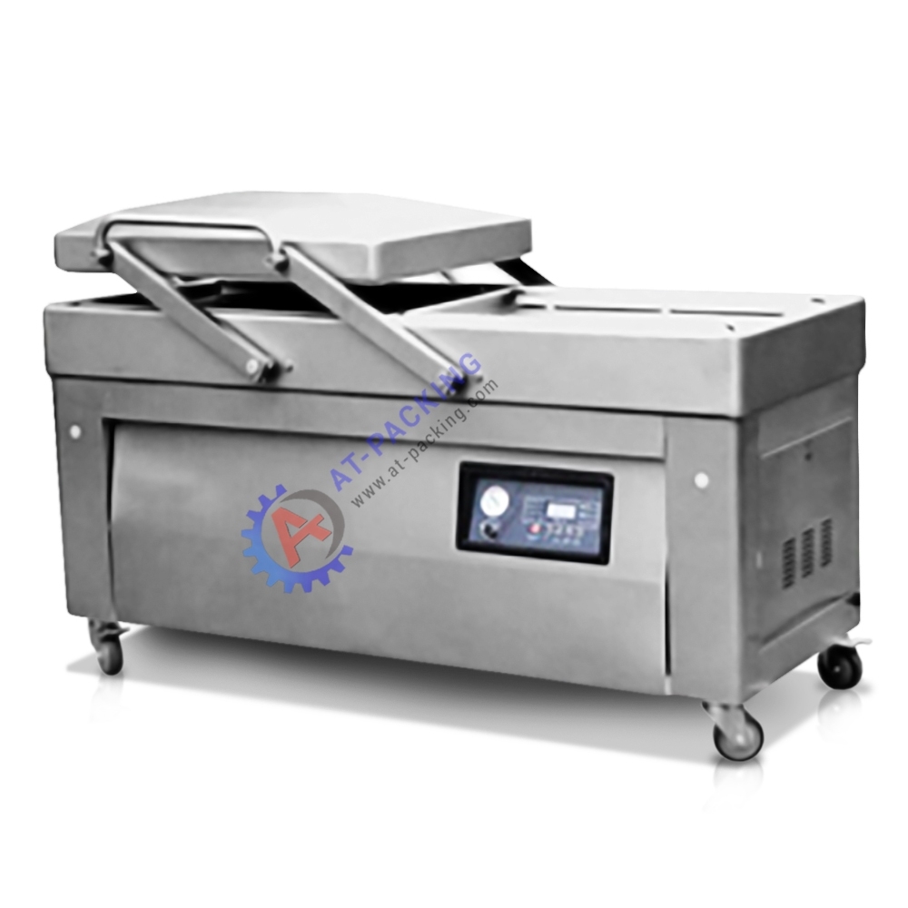 เครื่องซีลสูญญากาศแบบสองหลุมฝาสวิง รุ่น DZ-700/2SC