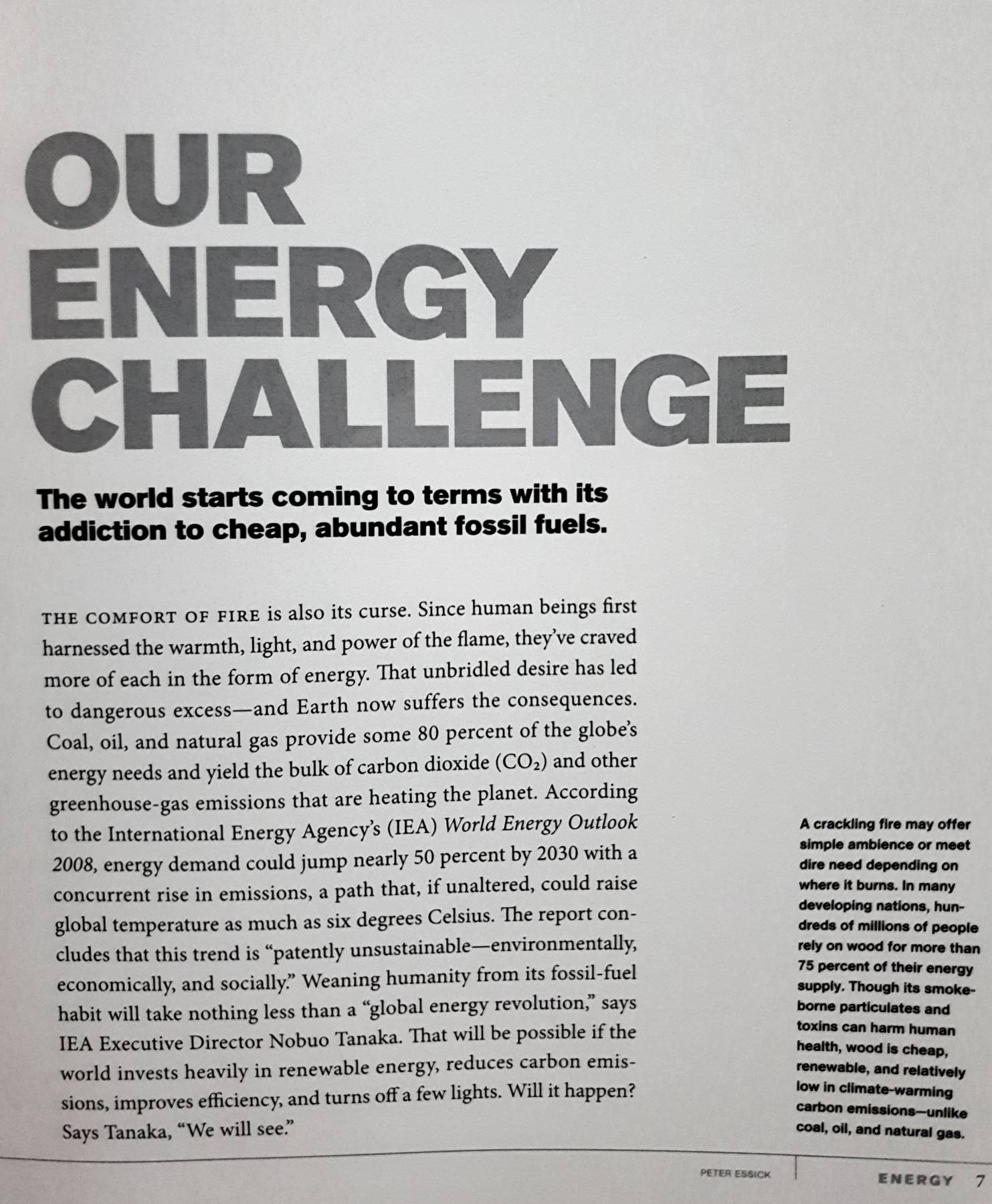 National Geographic: Energy for Tomorrow: Repowering the Planet - Collector's edition Paperback