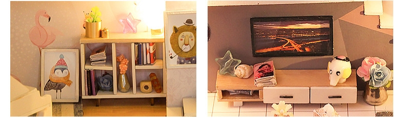 โมเดลบ้านจำลองสไตล์คลาสสิค