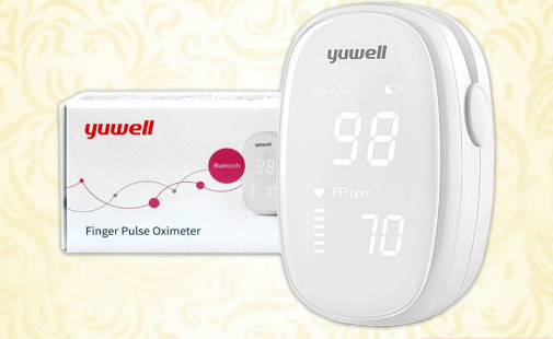 Yuwell เครื่องวัดออกซิเจนปลายนิ้ว YX110