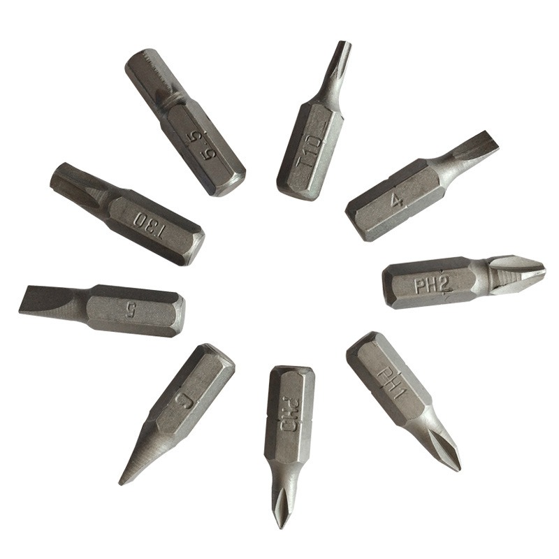 ชุดไขควงต่อสว่าน KingsMan 10ชิ้น/ชุด ปากแบน/ปากแฉก/แฉกรูปดาว [ขายปลีก/ส่ง]