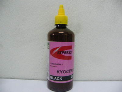 KYOCERA ETRK200 ผงหมึกเติมสำหรับเคียวเซร่าปริื้นเตอร์ EXPRESS TONER REFILL FOR KYOCERA 200G/BK-003 MONOTONER 500 กรัม