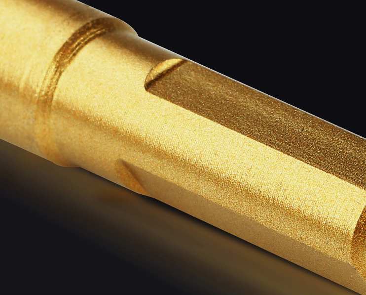 โฮลซอเจาะกระเบื้อง ยี่ห้อ KingsMan ดอกสีทองหัวเพชรอย่างดี ทนทาน สำหรับเจาะหินเกรนิต/กระจก/เซรามิค