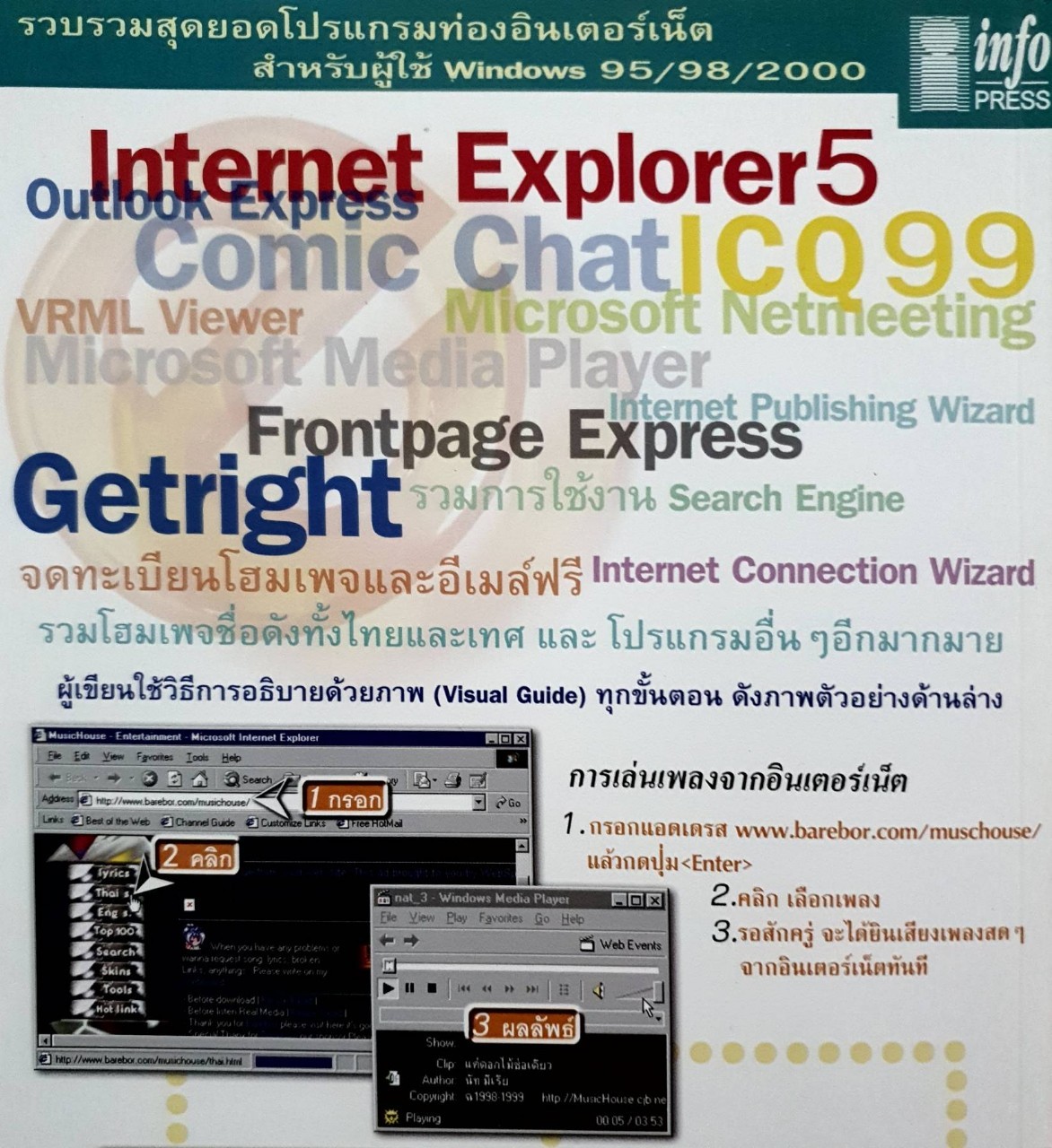 Internet Explorer 5 & ICQ. : กรภัทร สุทธิดารา, ดนุพล กิ่งสุคนธ์