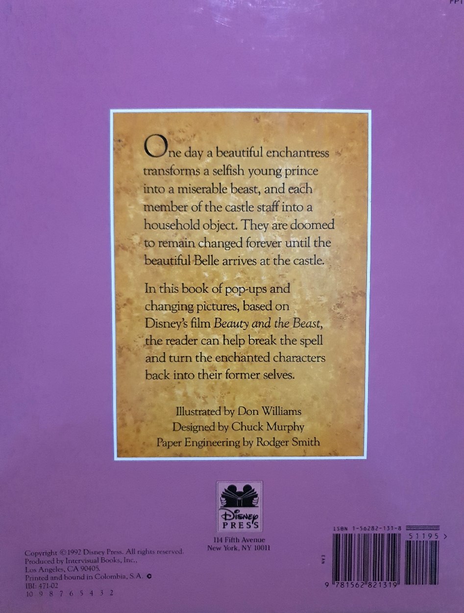 Disney's Beauty and the Beast (A Changing Pictures Book)