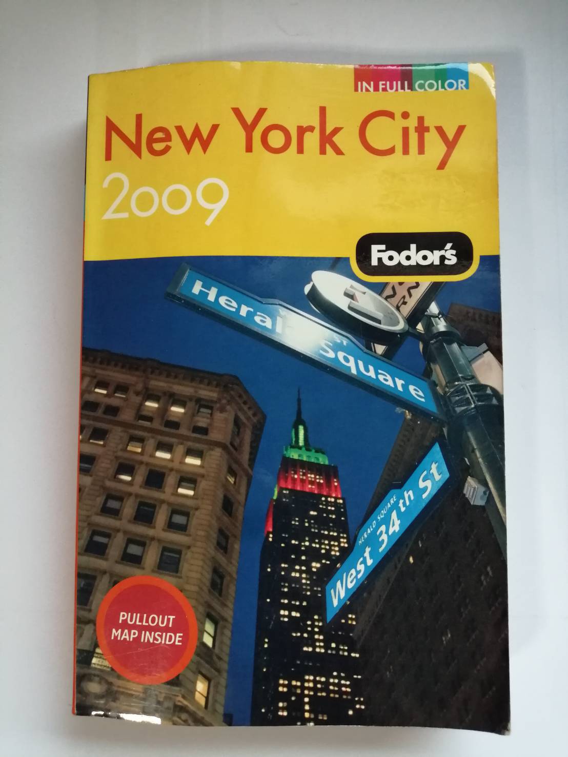 หนังสือท่องเที่ยว Fodor's New York City 2009 (Full-color Travel Guide)