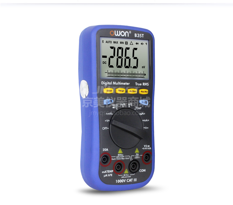 Multimeter Digital OWON B35T True RMS Bluetooth BLE 4.0 (Android and iOS)