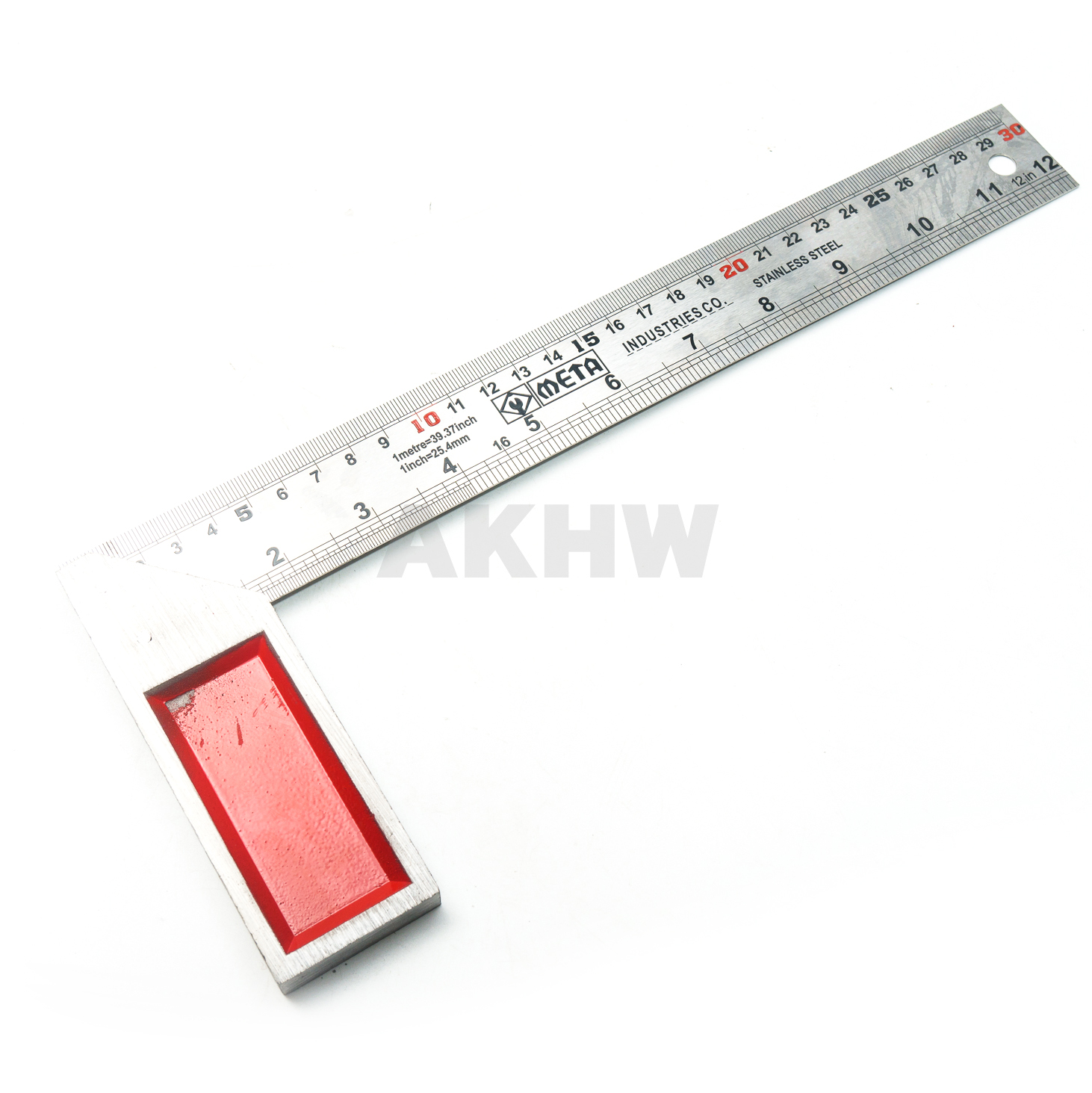 ฉากวัดไม้หน้าใหญ่ สแตนเลส META มี2ขนาด [ขายปลีก/ส่ง]