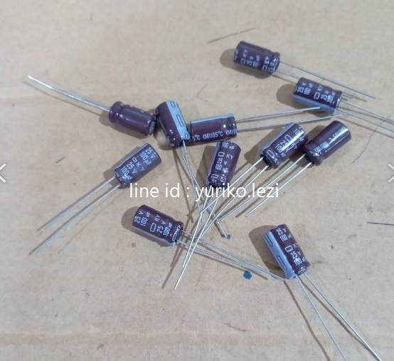 100UF 25V DIP NCC (1ชุด10ตัว)