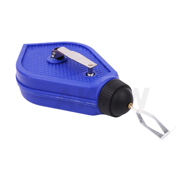 บักเต้าตีเส้น KingsMan เชือกยาว 15 เมตร คละสี พร้อมสีฝุ่น ใช้ตีแนวเส้นตรง/แนวระดับ [ขายปลีก/ส่ง]