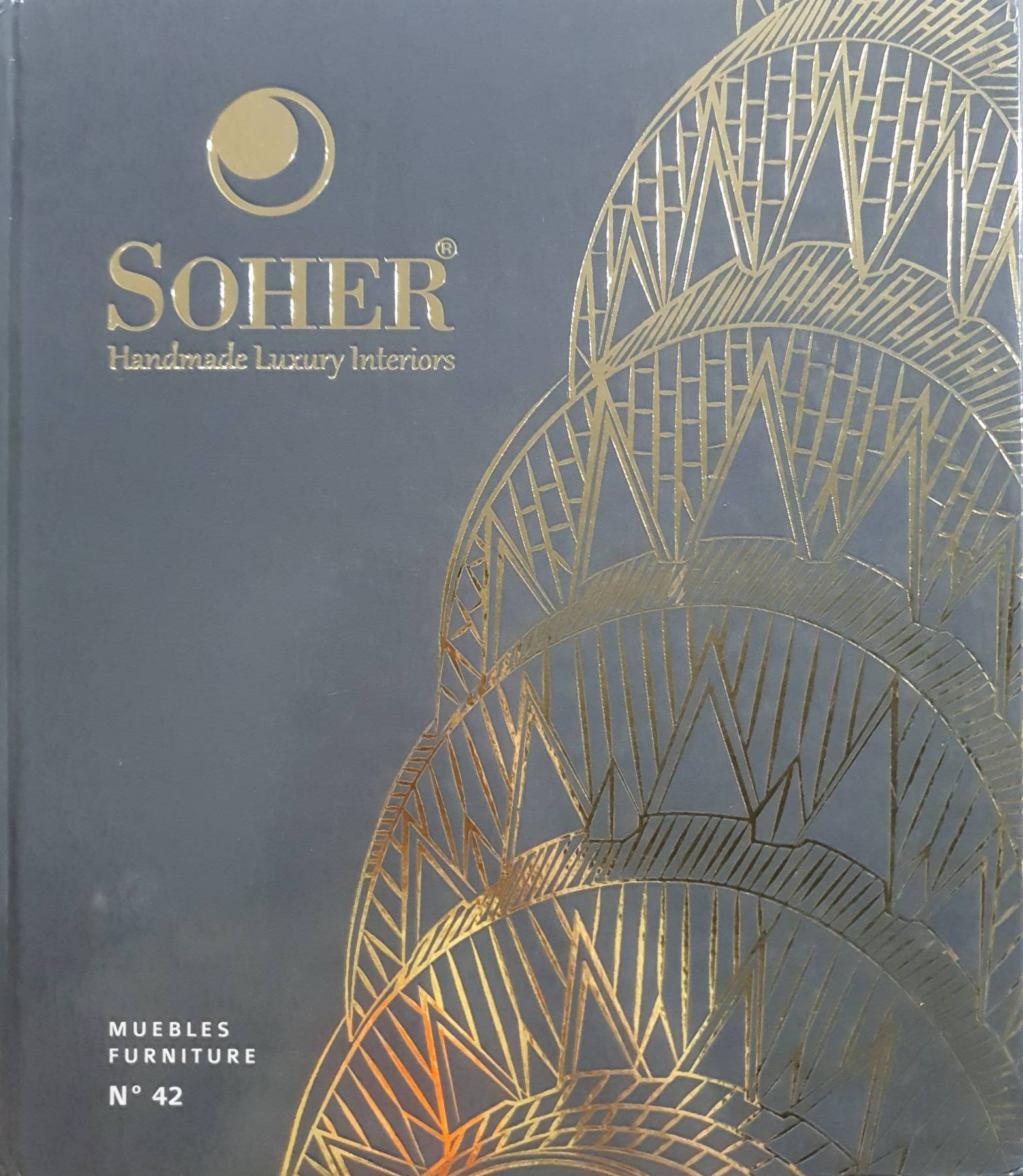 Catalog from Soher, a company that specializes in handmade luxury furniture and interiors.