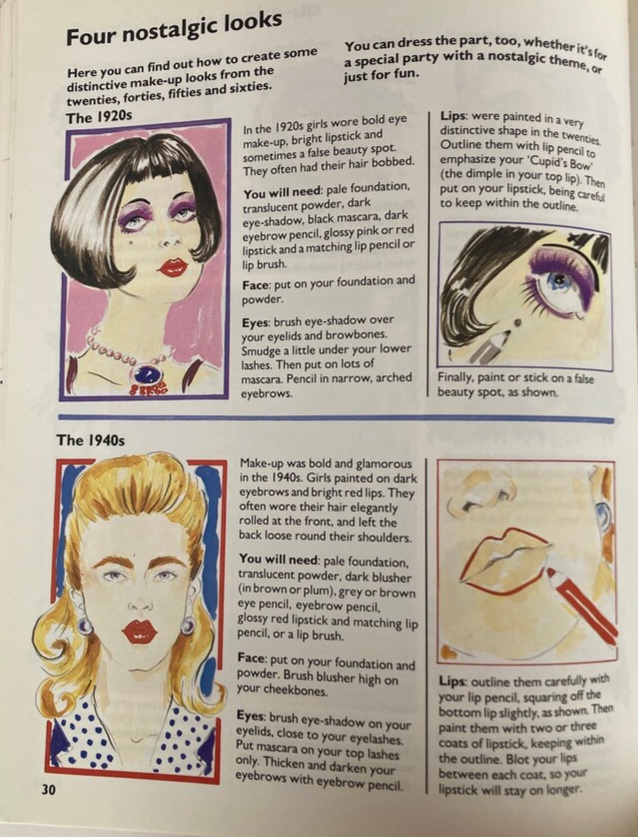 AN USBORNE GUIDE MAKE-UP 1980s Book Color