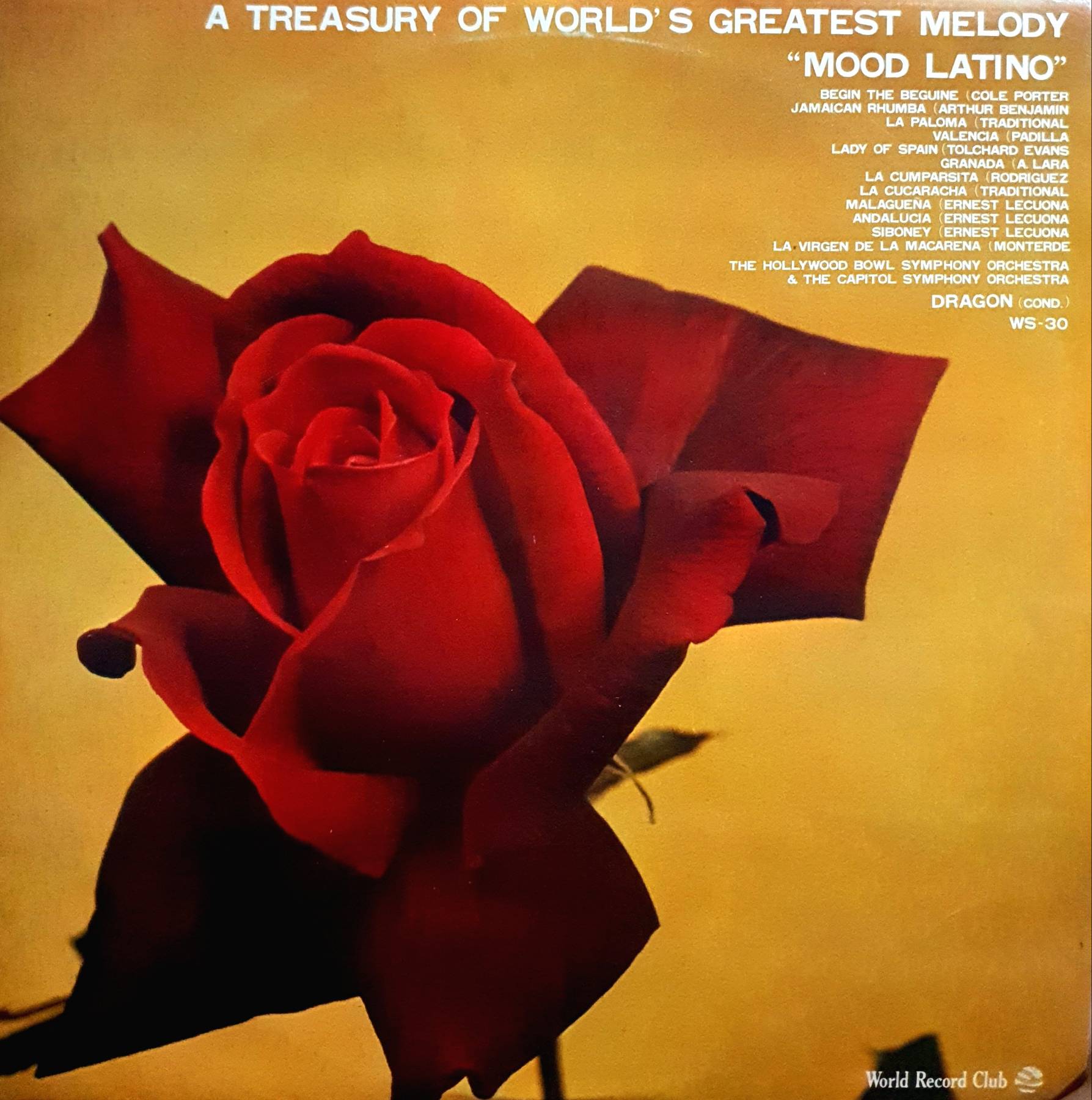 LP, Vinyl, A treasury of World’s Greatest Melody “Mood Latino”