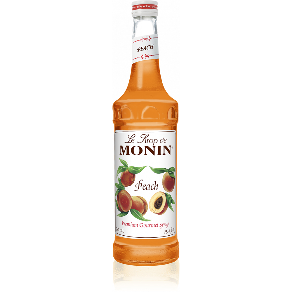 Monin Peach Syrup - 750 ml
