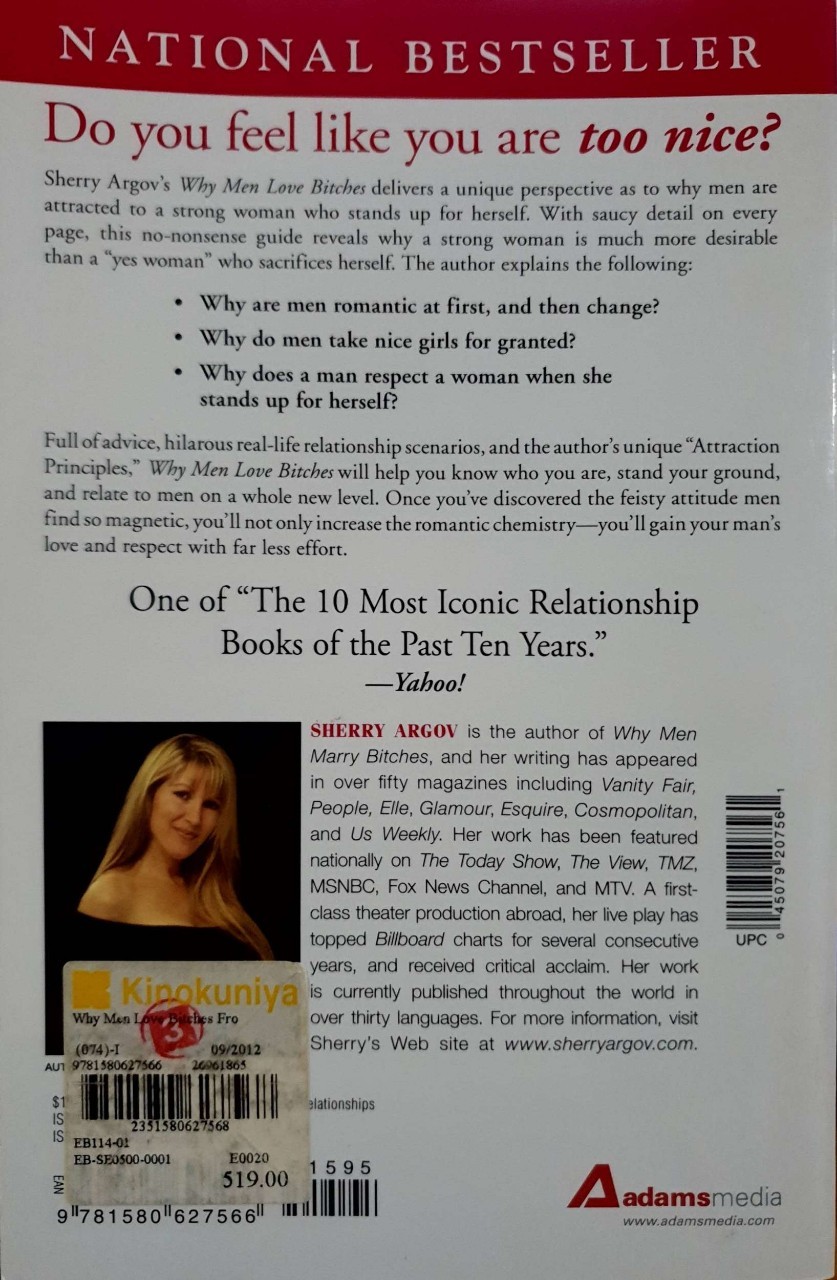 WHY MEN LOVE BITCHES : Sherry Argov