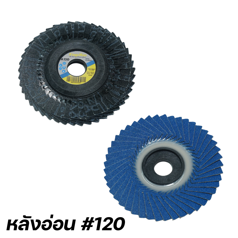 กระดาษทรายซ้อน 4 นิ้ว KingsMan หลังอ่อน/หลังแข็ง สำหรับขัดเหล็ก สแตนเลส ไม้ โลหะ [ขายปลีก/ส่ง]