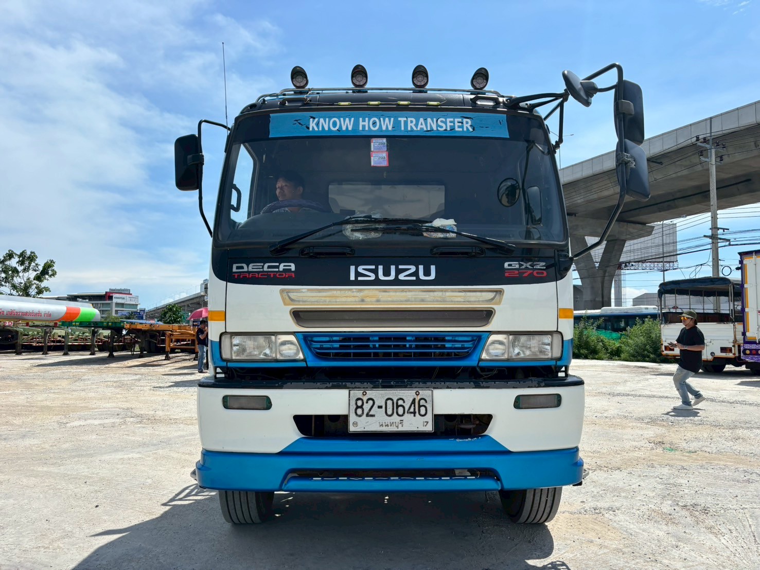 Isuzu หัวลากสิบล้อGXZ 380 ปี48 รถสวย สภาพร้อมใช้ ตามสภาพ 620,000