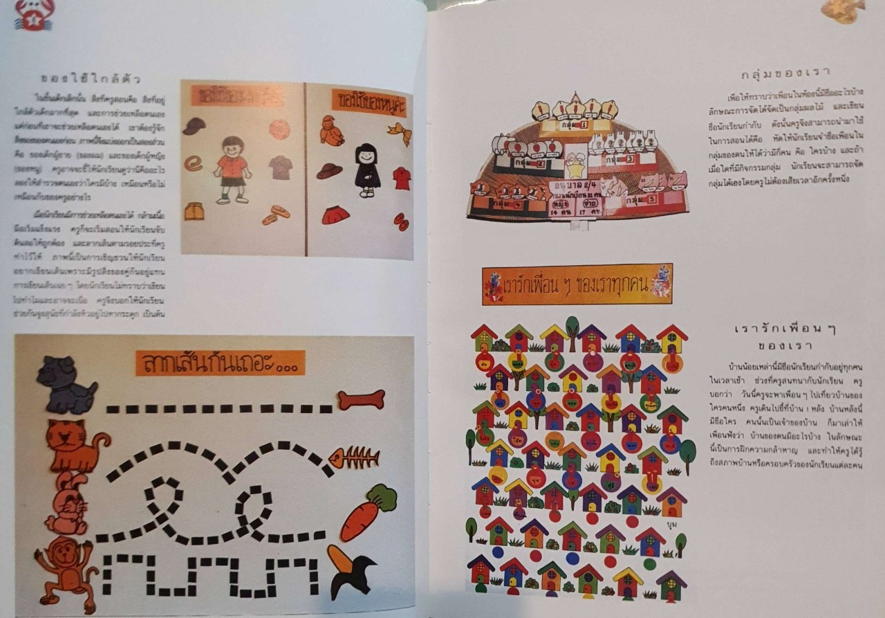 การประดิษฐ์และสร้างสรรค์ การจัดแผ่นป้ายนิเทศ : พรจันทร์ จันทวิมล