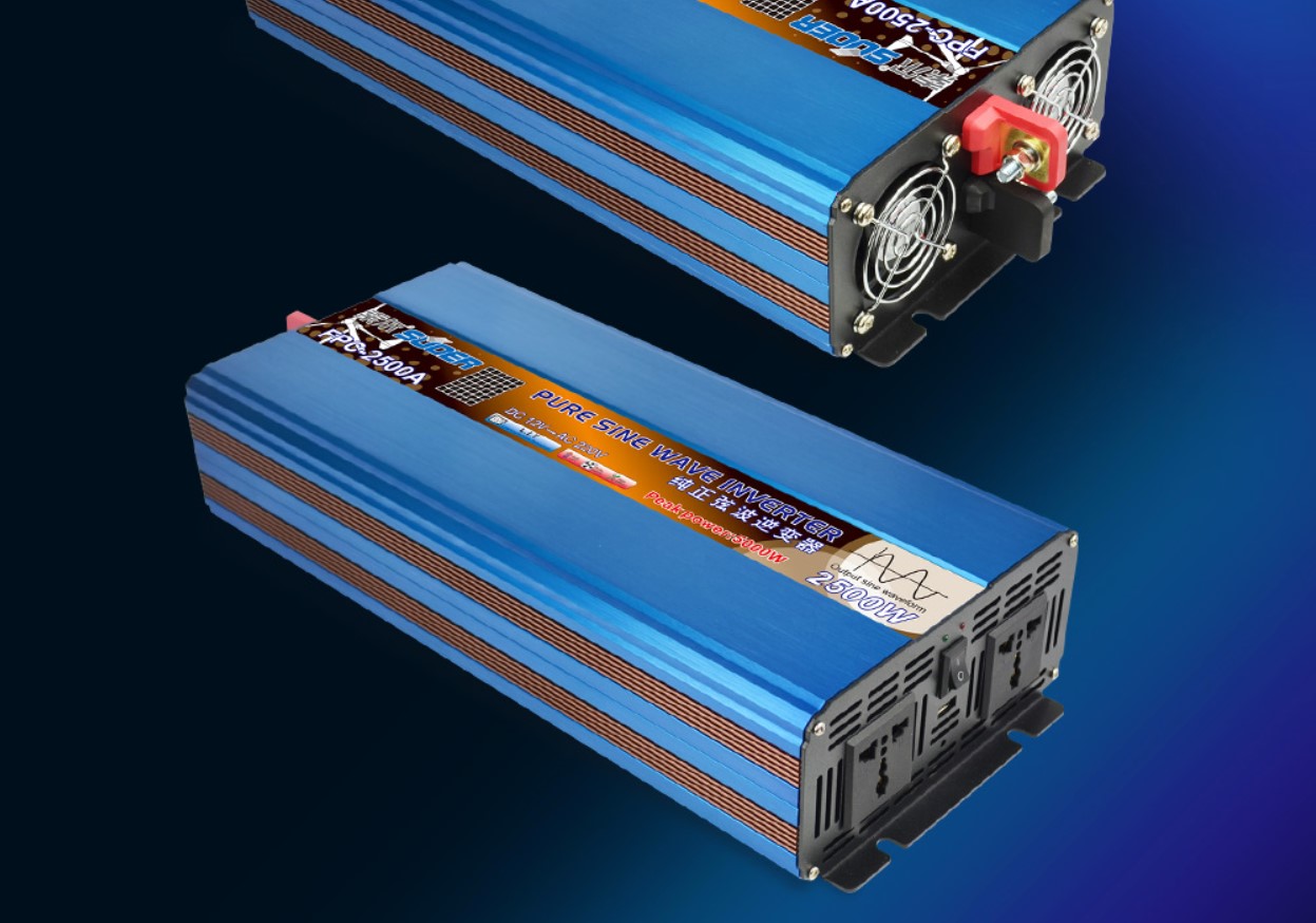 อินเวอร์เตอร์ 12v/24v 2500w SUOER (FPC-2500A/B) pure sine wave