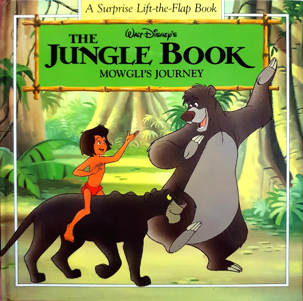 A Surprise Lift-the-Flap Bk.: The Jungle Book : Mowgli's Journey 1993, Hardcover
