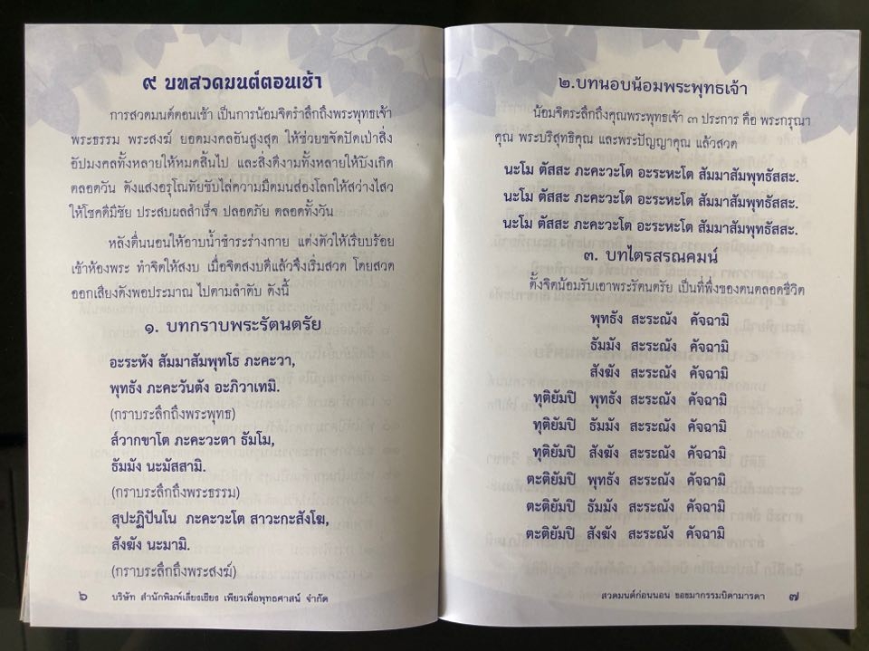หนังสือ สวดมนต์ก่อนนอน ขอขมากรรมบิดามารด ( แพ็ค 10 เล่ม ) พร้อมบทสวดมนต์ตอนเช้า สวดมนต์รักษาโรค หนังสือธรรมะ บจ.เลี่ยงเชียง เพียรเพื่อพุทธศาสน์
