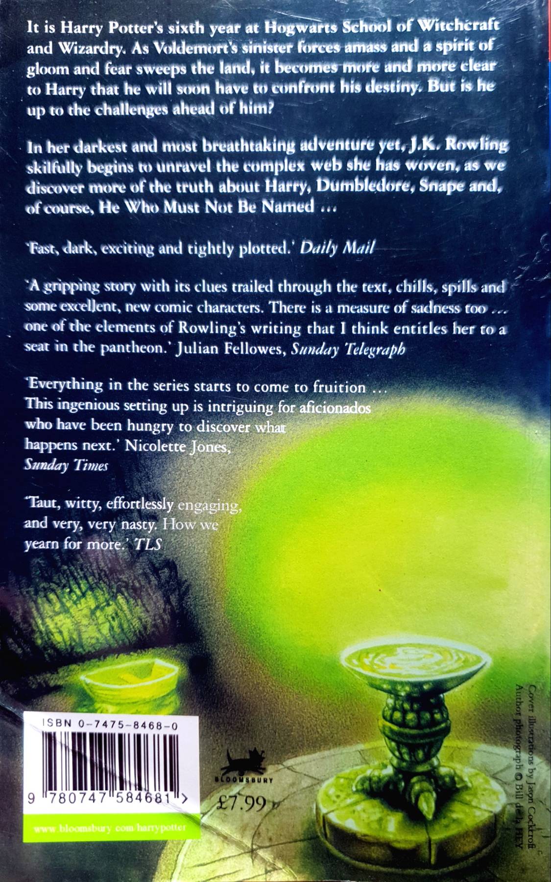 Harry Potter and the Half-Blood Prince Book 6 of 7: Harry Potter J. K. Rowling