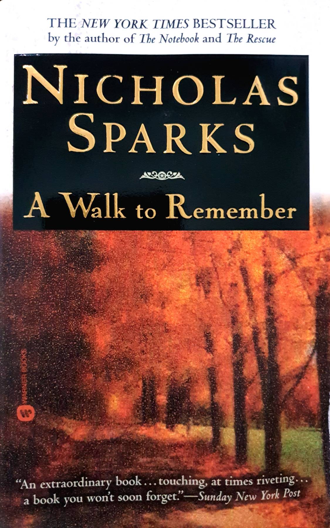 A Walk to Remember By: Nicholas Sparks
